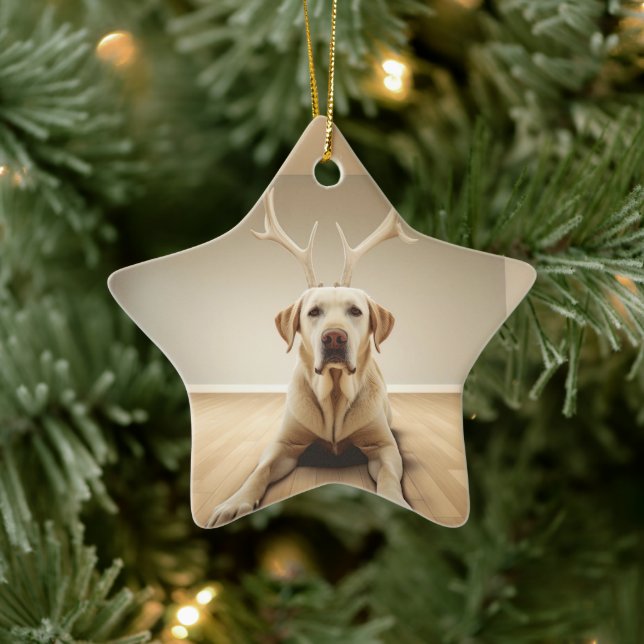 Labrador Retriever Christmas, Hanging Decoration (Tree)