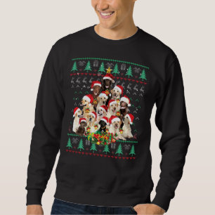 Labrador Retriever Christmas Tree Ugly Sweater
