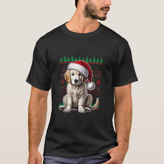 Labrador Retriever Christmas Ugly Sweater Funny Do (Front)