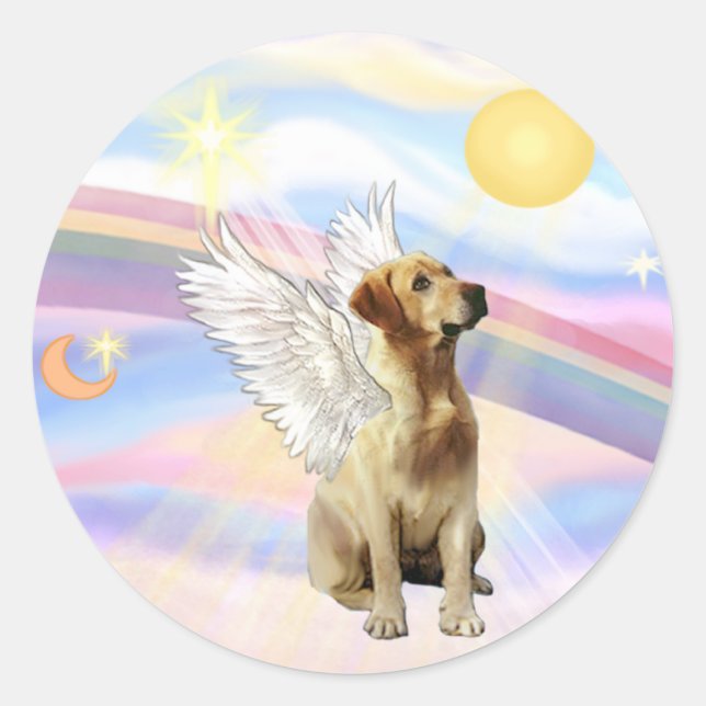 Labrador Retriever Classic Round Sticker (Front)