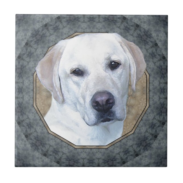 Labrador Retriever Classical Ceramic Tile (Front)
