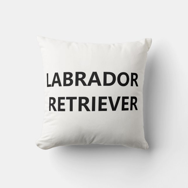 labrador retriever cushion (Front)