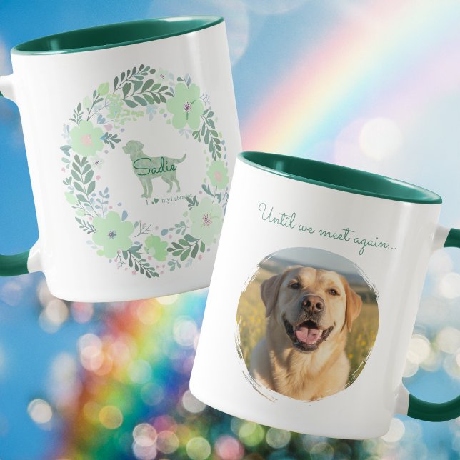 Labrador Retriever Custom Memorial Mug with Photo (Creator Uploaded)