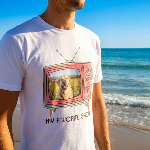 Labrador Retriever Custom Photo - My Favorite Show T-Shirt