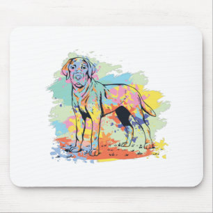 Labrador Retriever Cute Dog Mouse Pad