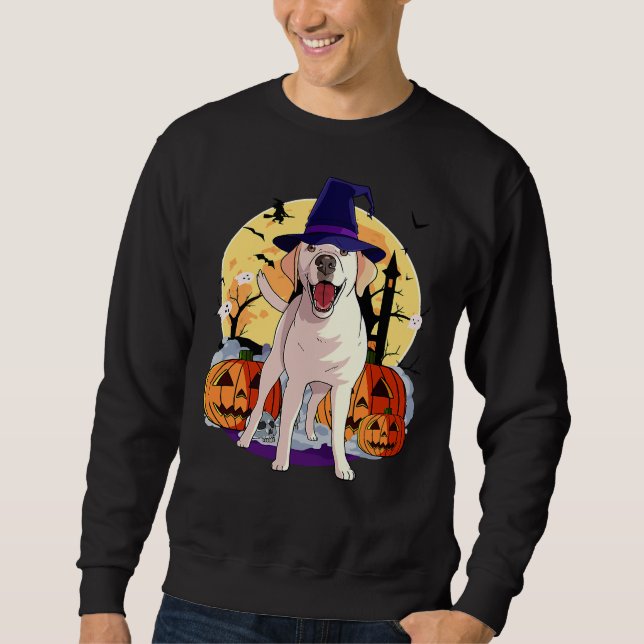 Labrador Retriever Cute Lab Dog Sweatshirt (Front)