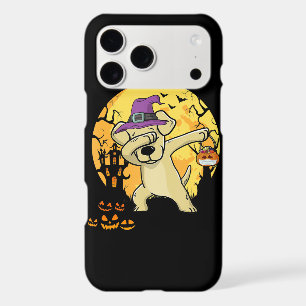 Labrador Retriever Dabbing Witch Pumpkin Funny Dog