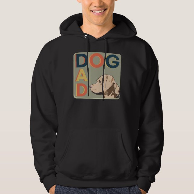 Labrador Retriever Dad    Hoodie (Front)