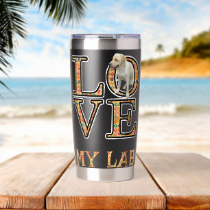 Labrador Retriever Design Labrador Dog Lovers Insulated Tumbler