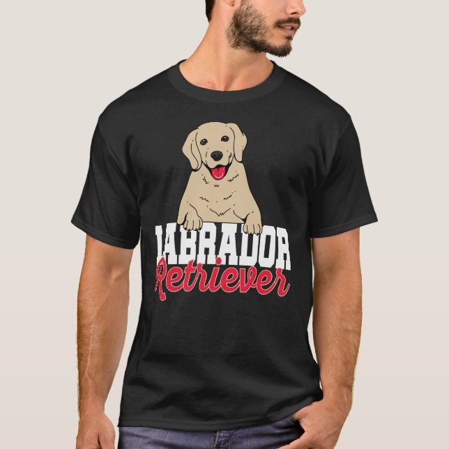 Labrador Retriever Dog 25 T-Shirt (Front)