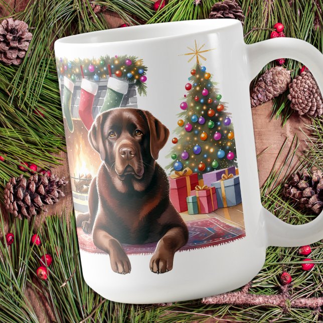 Labrador Retriever Dog Christmas Cosy Holiday  Coffee Mug (Creator Uploaded)