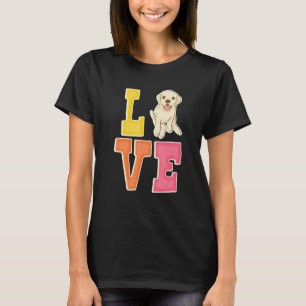 Labrador Retriever Dog Cute Dogs Love Graphic T-Shirt