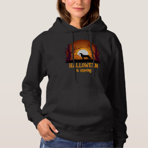 Labrador Retriever Dog Halloween Is Coming Hoodie
