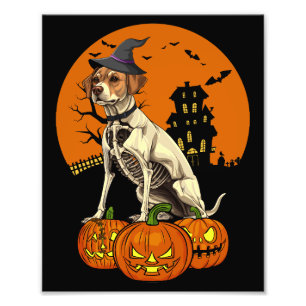 Labrador Retriever Dog Halloween Photo Print