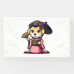 Labrador Retriever Dog Kimono Banner