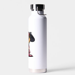 Labrador Retriever Dog Kimono Water Bottle