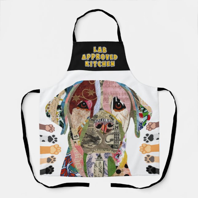 Labrador Retriever Dog Lover Apron (Front)