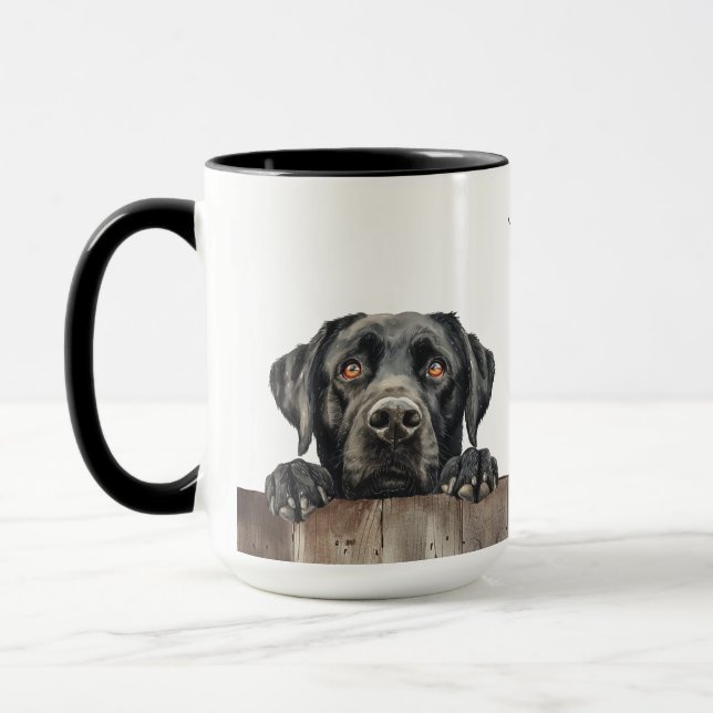 Labrador Retriever Dog Mug (Left)