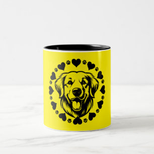 Labrador Retriever Dog Owner Two-Tone Coffee Mug