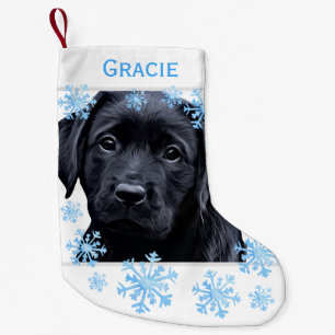 Labrador Retriever Dog Personalised Christmas Small Christmas Stocking