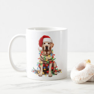Labrador Retriever Dog Puppy Christmas Coffee Mug
