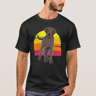 Labrador Retriever Dog Sunset 10 T-Shirt