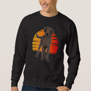 Labrador Retriever Dog Sunset 23 Sweatshirt