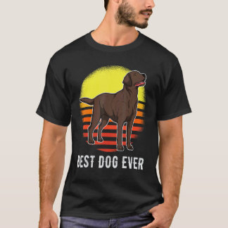 Labrador Retriever Dog Sunset 34 T-Shirt