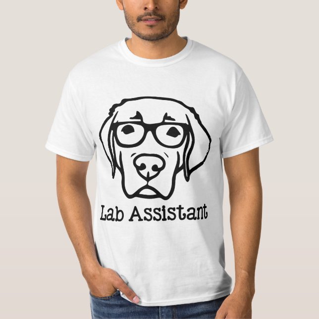 Labrador Retriever Dog  T-Shirt (Front)