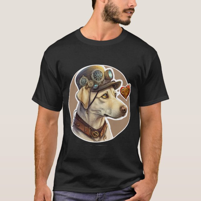 Labrador Retriever Dog T-Shirt (Front)