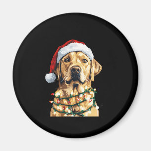 Labrador Retriever Dogs Tree Christmas Sweater Xma Magnet