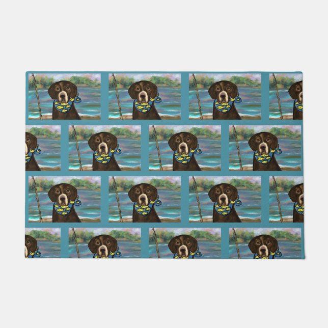 Labrador Retriever Doormat (Front)