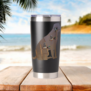 Labrador Retriever Duck Hunting Insulated Tumbler