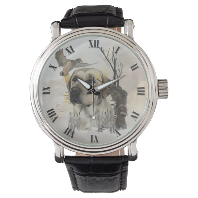 Labrador Retriever,  duck hunting  Watch (Front)