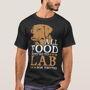 Labrador Retriever For Testing Relaxed Fit T-Shirt
