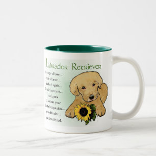 Labrador Retriever Gifts Two-Tone Coffee Mug