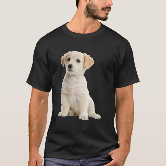 Labrador Retriever Golden Retriever Boston Terrier T-Shirt (Front)