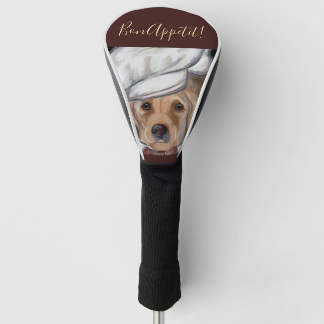 Labrador Retriever Golf Head Cover (Front)