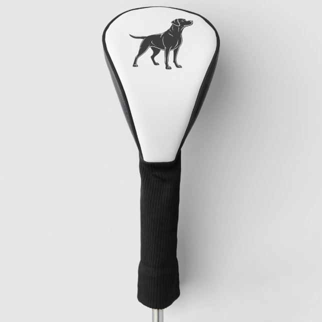 Labrador Retriever Golf Head Cover (Front)