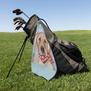 LABRADOR RETRIEVER            GOLF TOWEL