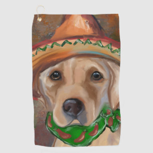 LABRADOR RETRIEVER            GOLF TOWEL