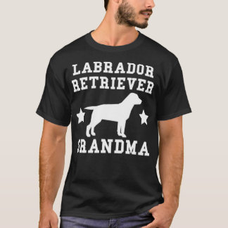Labrador Retriever Grandma kiddinx horse racing  T-Shirt