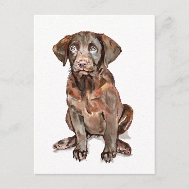 Labrador Retriever Greeting Card (Front)