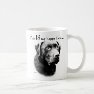 Labrador Retriever Happy Face Coffee Mug
