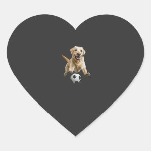 Labrador Retriever Heart Sticker