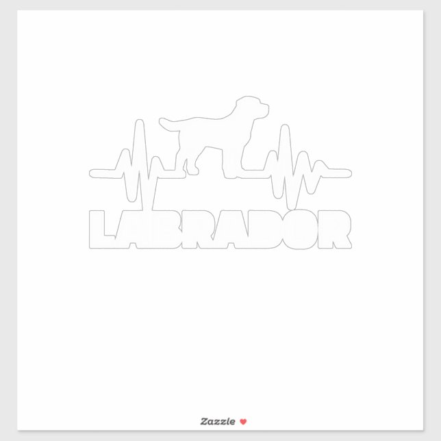 Labrador Retriever Heartbeat (Sheet)