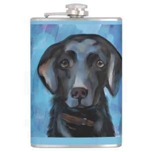 Labrador Retriever Hip Flask