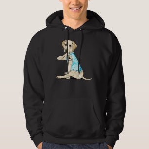 Labrador Retriever I Love Mum Tattoos Hoodie
