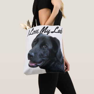 Labrador Retriever I Love My Lab Tote Bag
