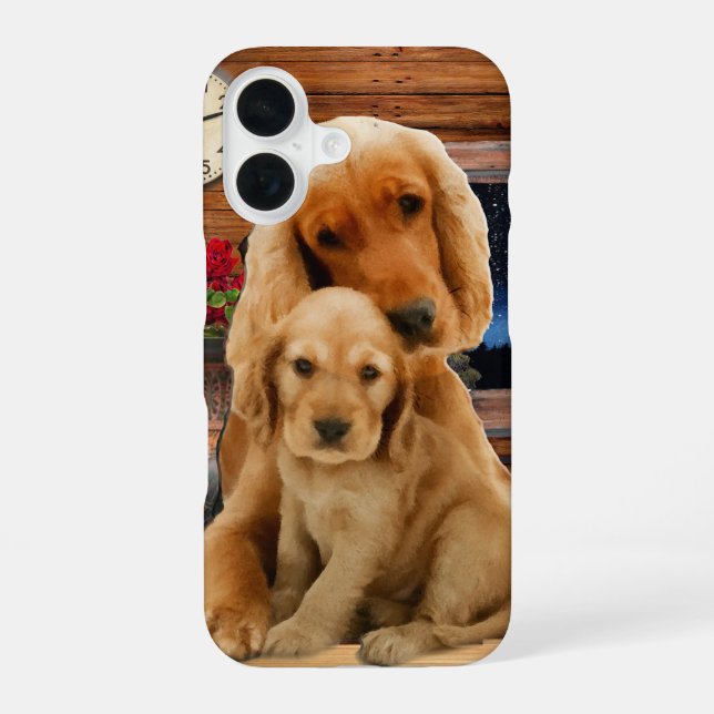 Labrador retriever iPhone 16 case (Back)